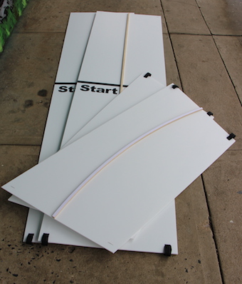 20m Straight track used in the UNSW Sunsprint event